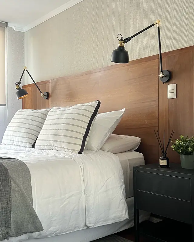 Departamento · antes y después · Dormitorio