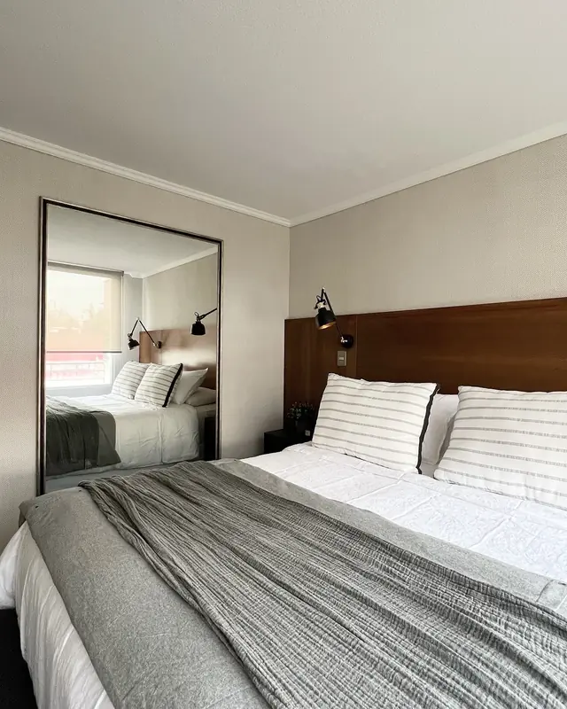 Departamento · antes y después · Dormitorio