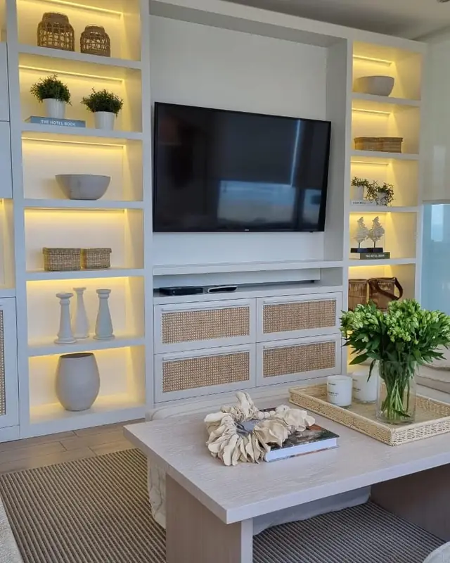 Departamento de playa · Living