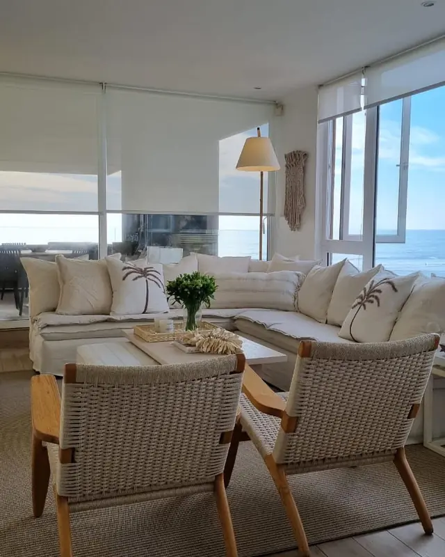 Departamento de playa · Living
