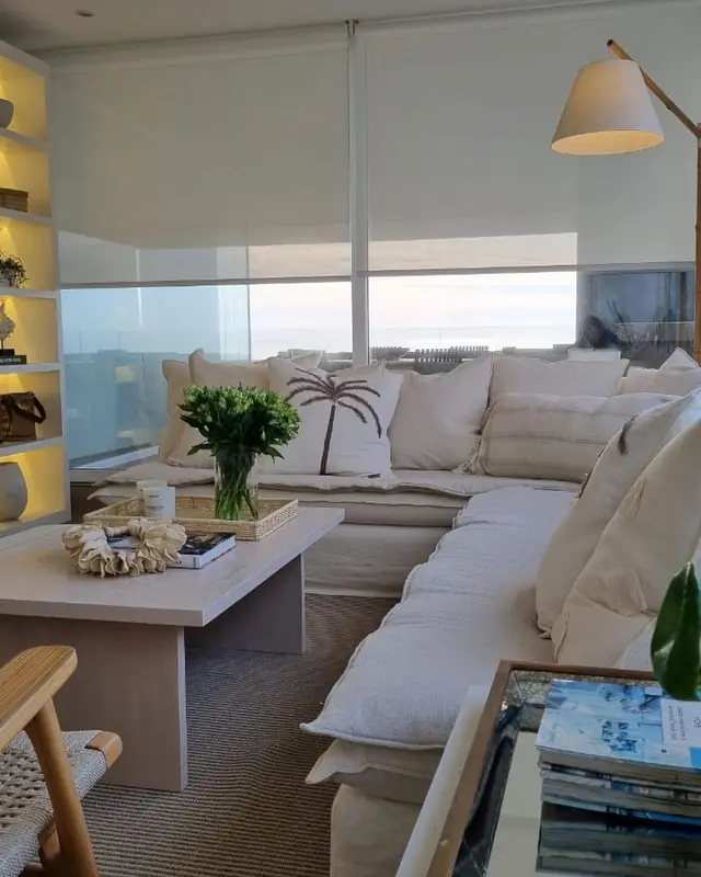 Departamento de playa · Living