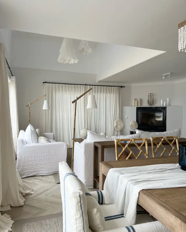 Departamento frente al mar · Living
