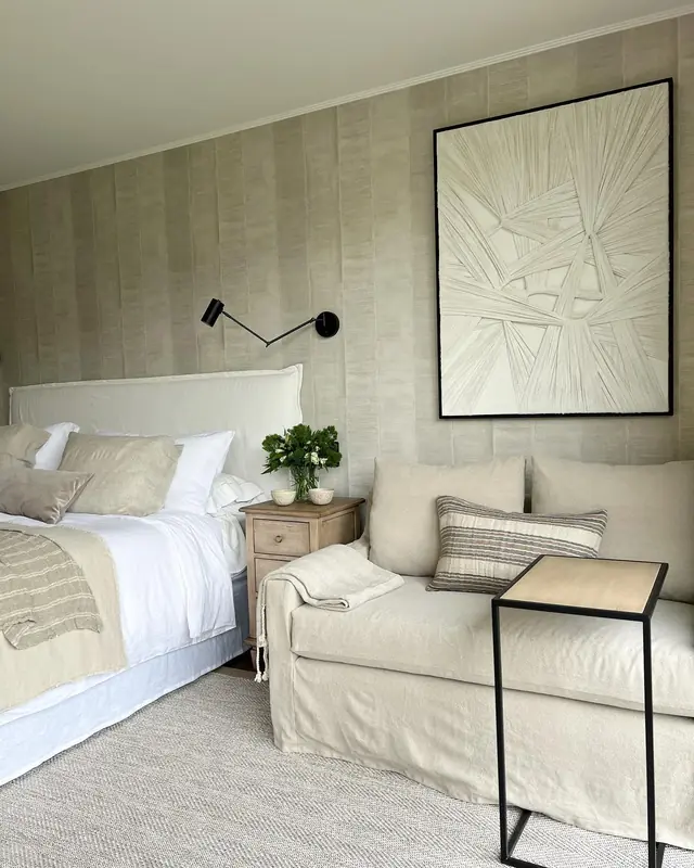 Dormitorio principal con mini living · Dormitorio