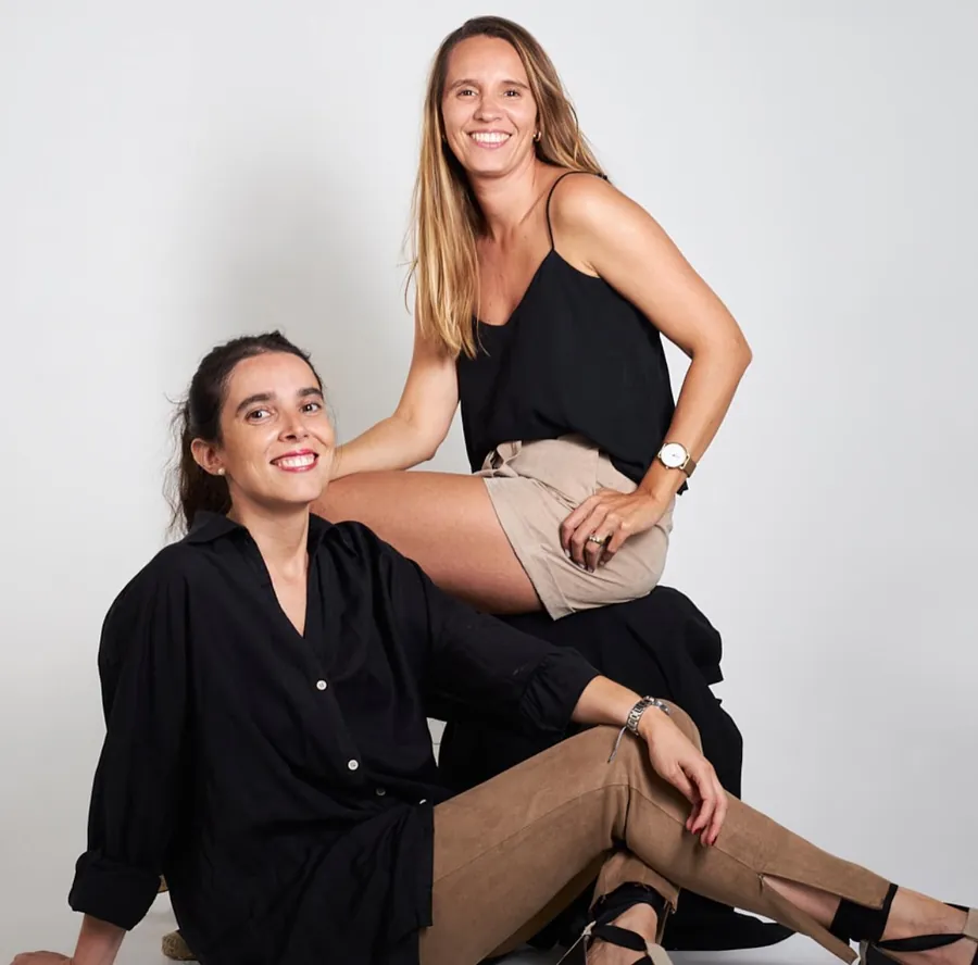 Francisca Díaz y Francisca Farías, socias de Zisca Interiorismo