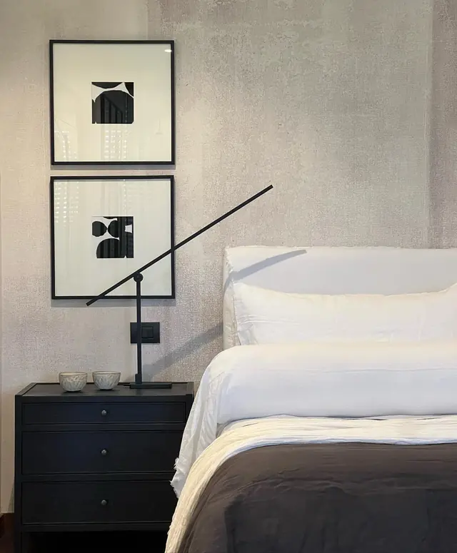 Hall, baño de visitas y dormitorio · Dormitorio