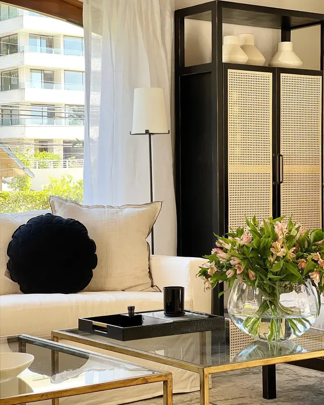 Living y comedor reutilizados · Living