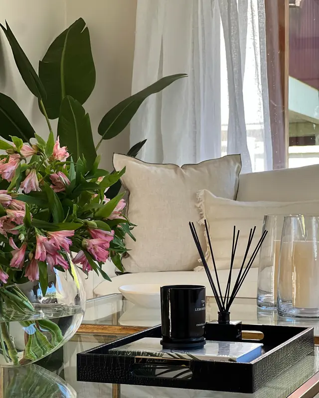 Living y comedor reutilizados · Living