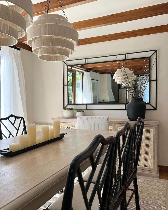 Living y comedor reutilizados · Comedor