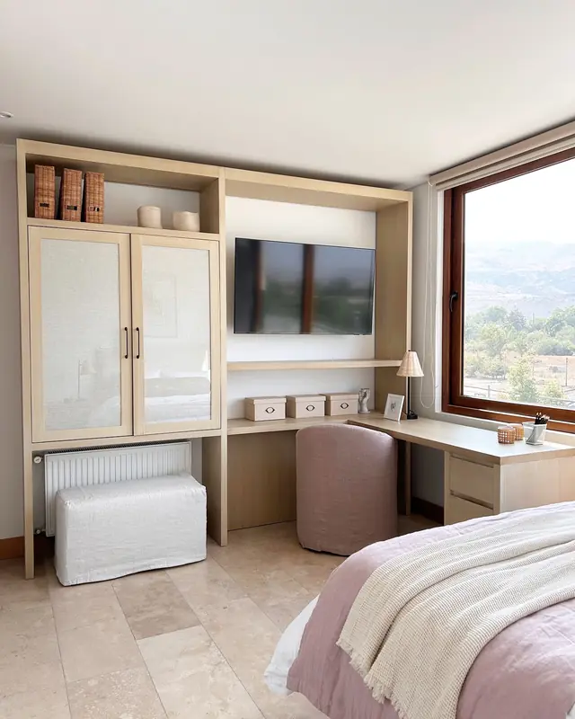 Dormitorios y salita de estar · Dormitorio