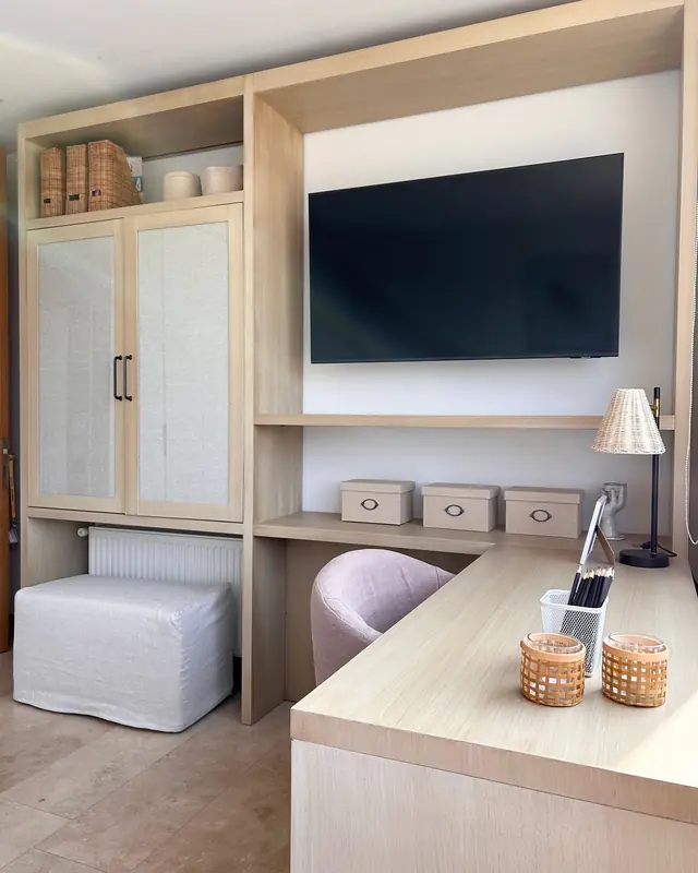 Dormitorios y salita de estar · Dormitorio
