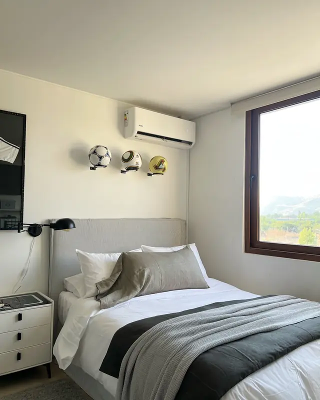 Dormitorios y salita de estar · Dormitorio