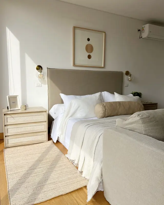 Dormitorios y salita de estar · Dormitorio