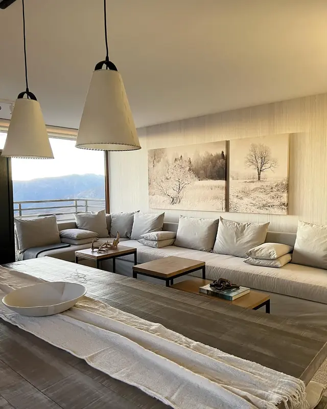 Refugio de montaña PS · Comedor
