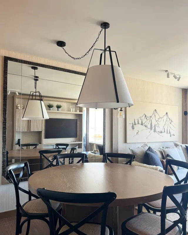 Refugio de ski · Comedor